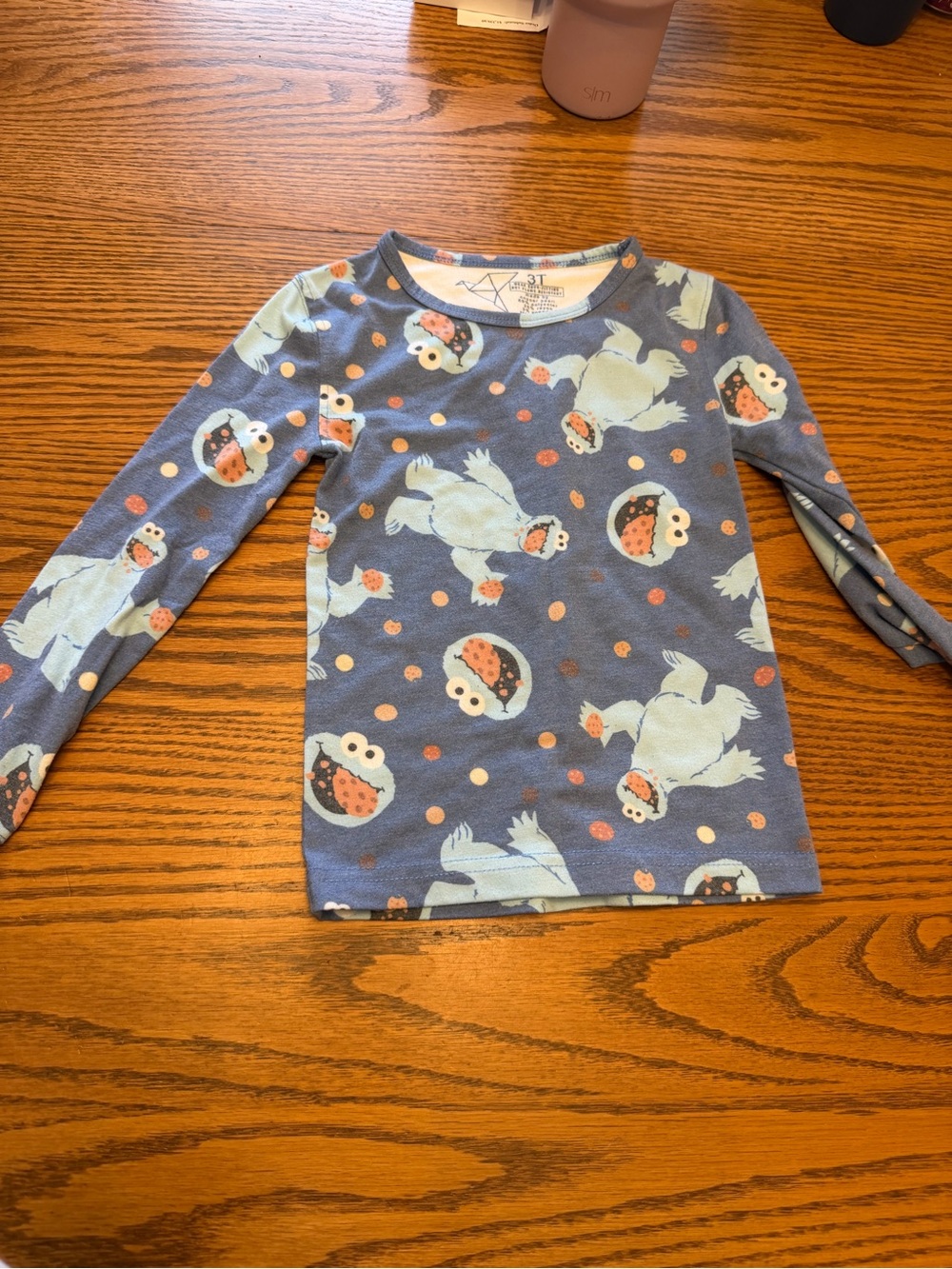 Copper Pearl Cookie Monster Pjs